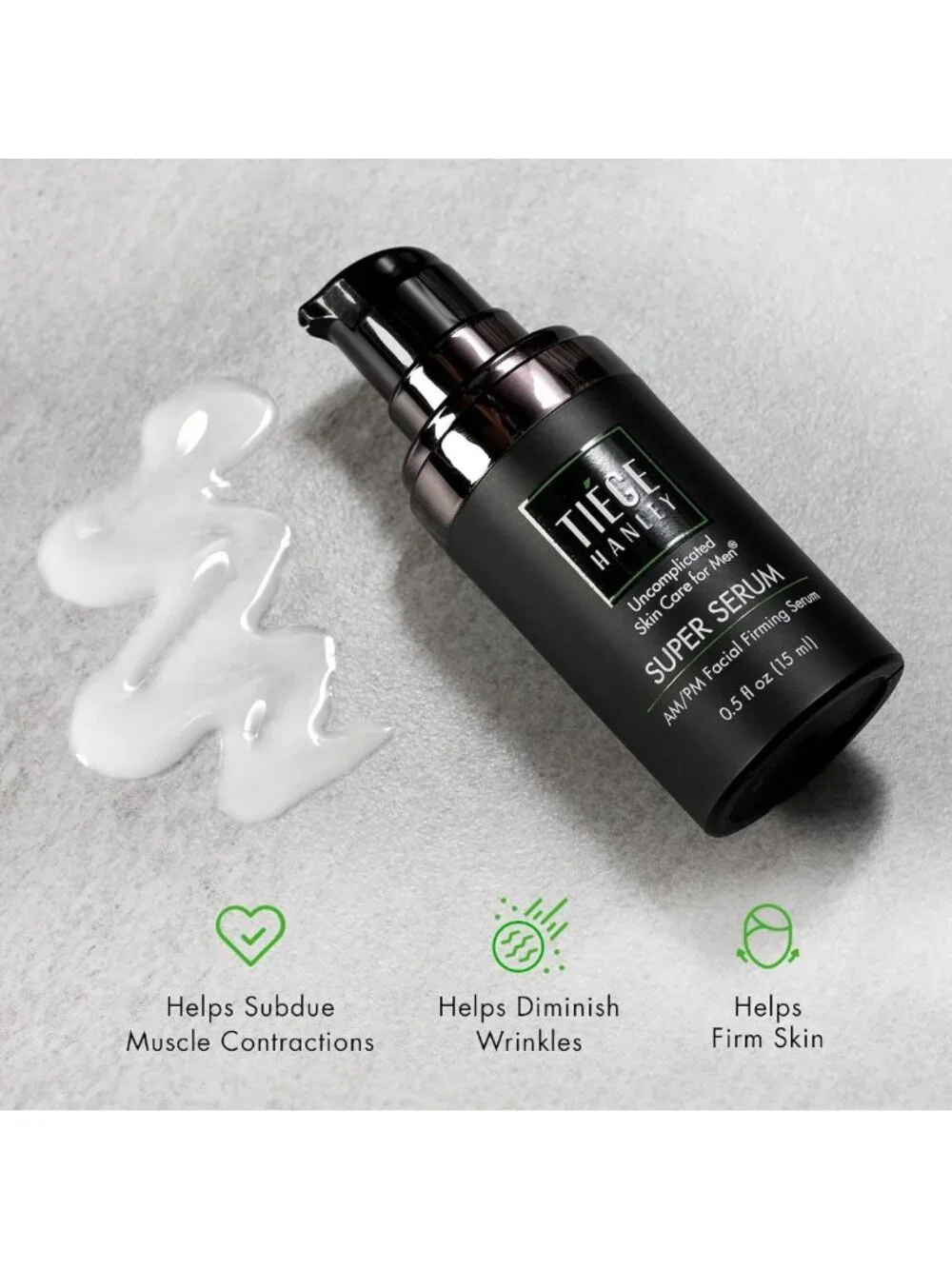 Men's Anti-Aging Face Serum - Super Hydrating & Revitalizing, 0.5 Fl Oz